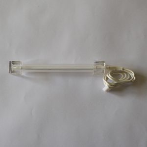 Katódová vysokonapäťová trubica biela 10cm dĺžka