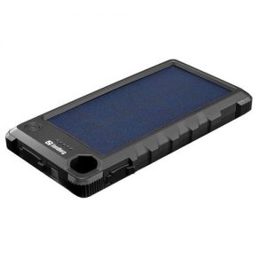 Powerbamk 10000mAh so solárnym panelom outdoor prevedenie.